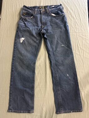 Men's Ariat Rebar Straight Leg Work Jeans 32/32